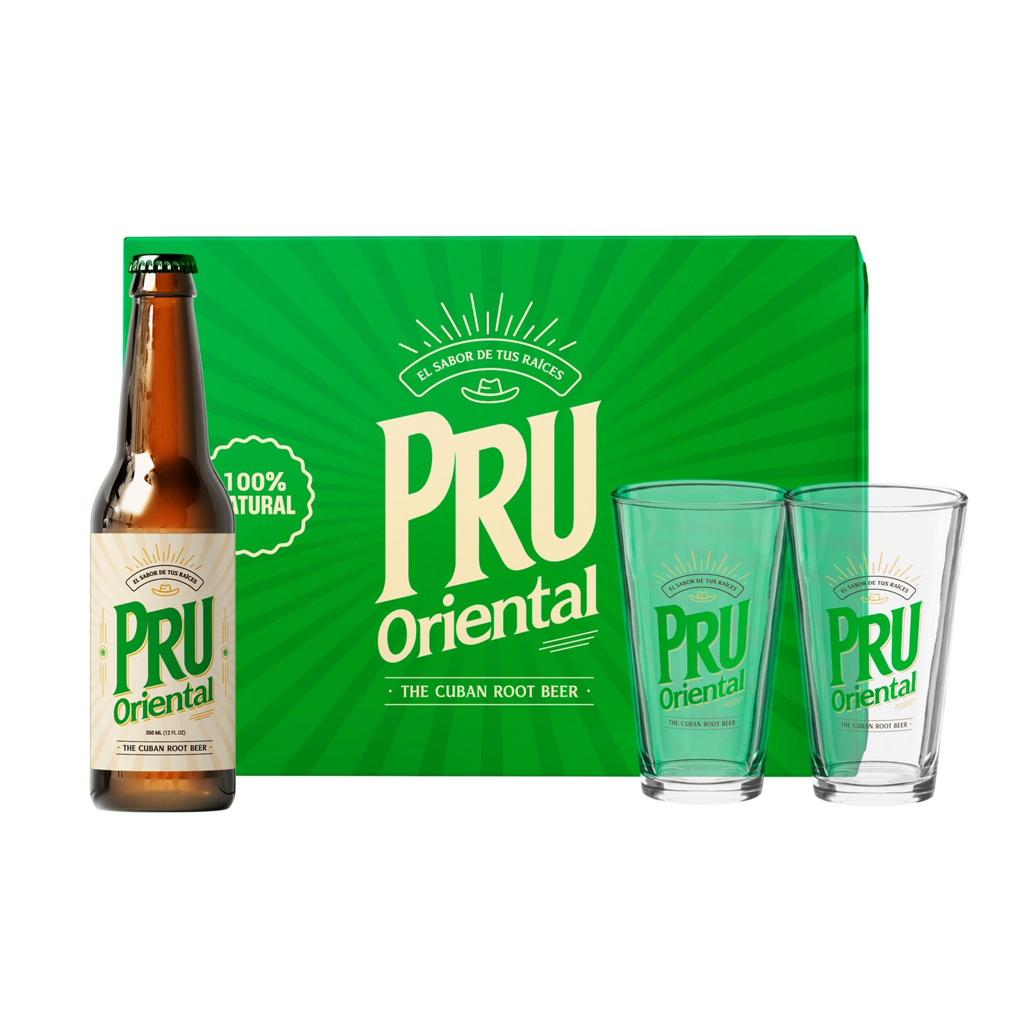 Pru Oriental - 3 Cajas (72 botellas) - Solo Miami