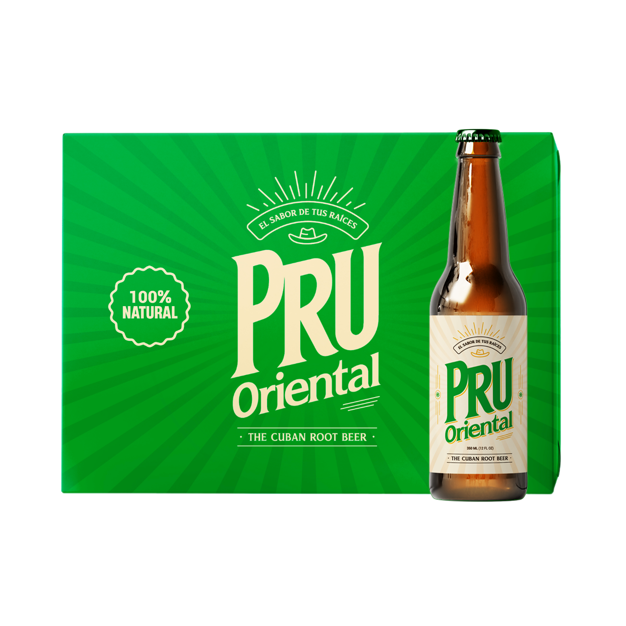 Pru Ortiental - 1 Caja (24 botellas) - Solo Miami