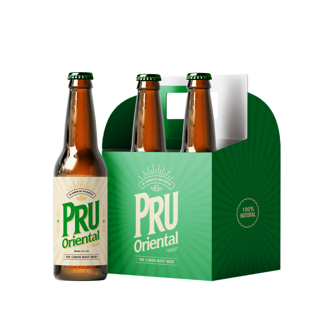 Pru Oriental - 2 Pack (12 botellas) - Solo Miami